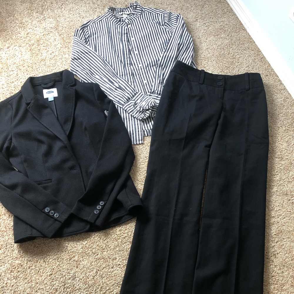 Lot Ann Taylor H&M Work Blazer Dress Pant Shirts